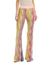 Missoni Flared Signature-zigzag Trousers In Multi