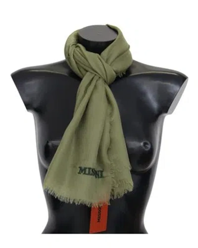 Pre-owned Missoni Green Cashmere Scarf - Scarves & Shawls -size One Size