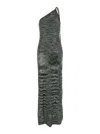 Missoni Slub-knit Maxi Dress In Green