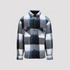 Missoni Multicolor Knit Overshirt In Blue