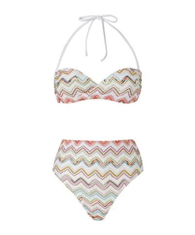 MISSONI MISSONI ZIG-ZAG BIKINI SET