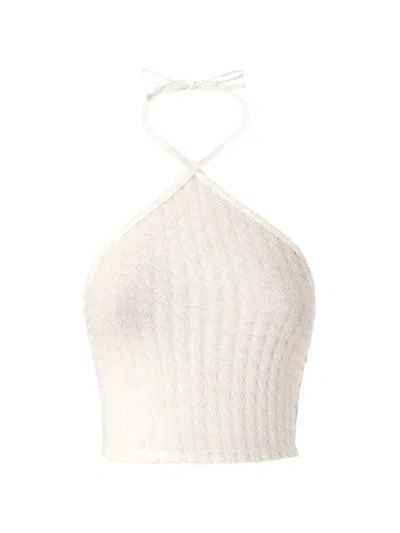 Missoni Top Mit Neckholder In Neutral