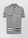 Missoni Handcrafted Knit Polo Shirt With Tie-dye Print