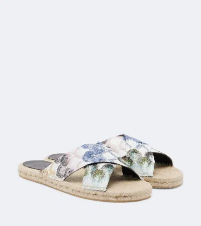 Missoni Harlow Lamé Espadrille Sandals In Multi