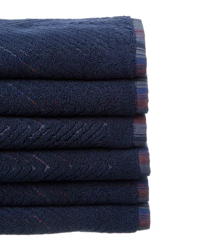 MISSONI HARMONY 6PC OSPITE UNITA HAND TOWEL SET