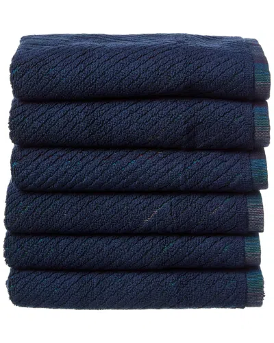 Missoni Harmony Ospite Unita Hand Towel In Blue