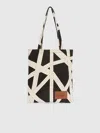 Missoni Nastri Home Bag 35x39 Cm In 100% Cotton With Ribbon Pattern