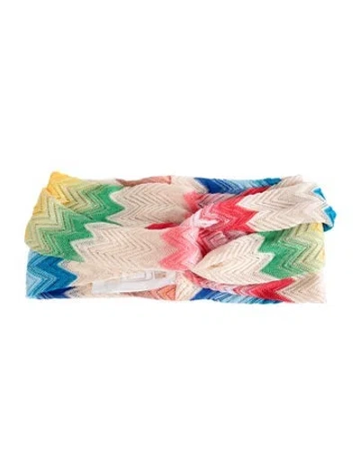 Pre-owned Missoni Head Band In Neutral