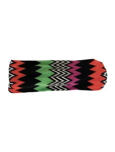 Pre-owned Missoni Headband In Black