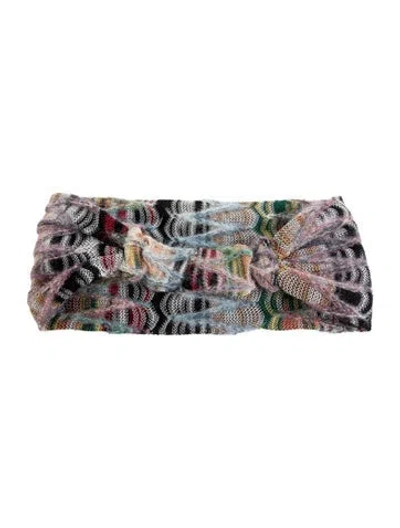 Pre-owned Missoni Headscarf In Black