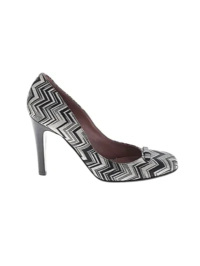 Pre-owned Missoni Heels In Gray