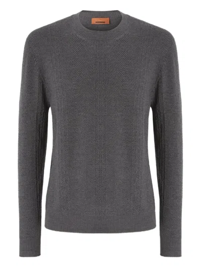 MISSONI HERRINGBONE CABLE KNIT SWEATER