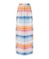 Missoni Herringbone Pattern Skirt In Multi