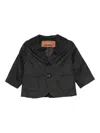 Missoni Herringbone-pattern Three-button Jacket In Black