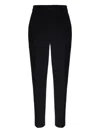 Missoni Straight Pants With Zigzag Pattern In Black