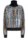 Missoni Abstract Pattern Print Sweater In Grey