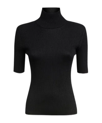 MISSONI MISSONI GLITTER HIGH-NECK KNITTED TOP