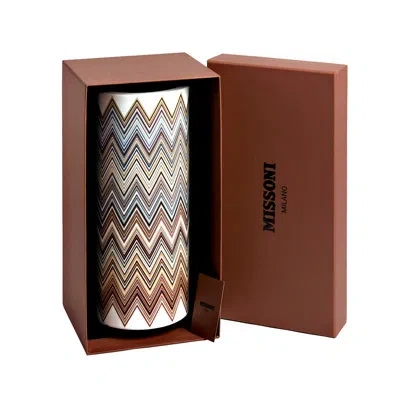 Missoni High Vase Zig Zag In Multicolor