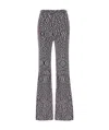 Missoni High-waist Flared Trousers In Gray