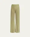 Missoni High Waist Straight Leg Trousers In Cardamom Seed