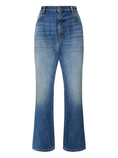 Missoni High-waisted Flared-leg Jeans In Blue