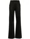 Missoni High-waisted Flared Trousers In Black