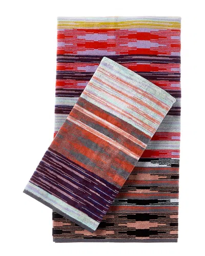 Missoni Home 2pc Minuetto Towel Set In Multi