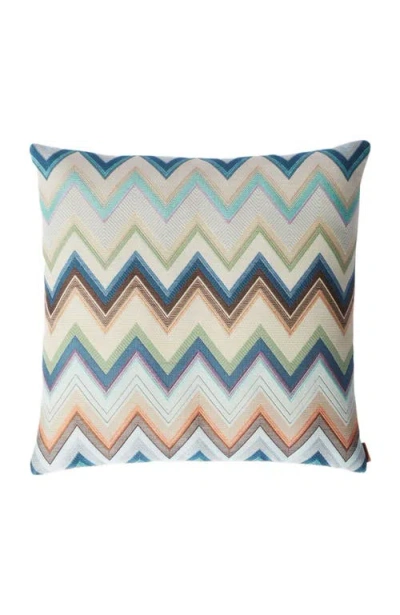 Missoni Home Agadir Cushion 40x40 Cm In Blue