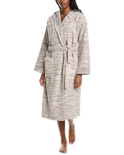 Missoni Home Allan Hooded Bathrobe In Neutral