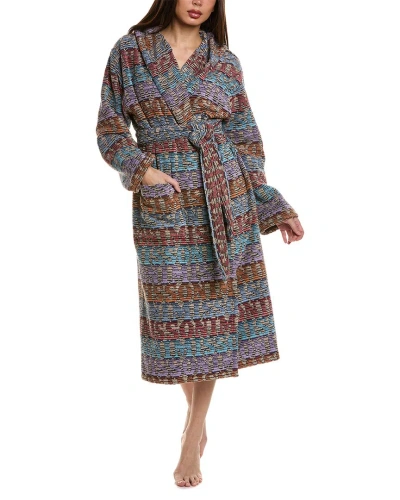 Missoni Home Blake Hooded Bathrobe In Multi