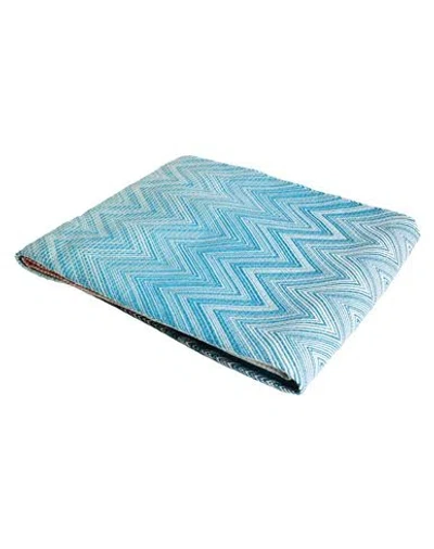 Missoni Home Blanket Or Cover Turquoise Size - Wool