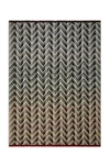 Missoni Home Brent  Throw 140x190 Cm In Black