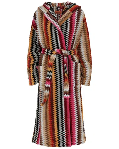 Missoni Home Buenos Aires Hooded Bathrobe In Multi