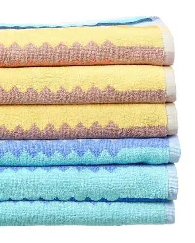MISSONI MISSONI HOME CECIL 6PC ASCIUGAMANO UNITA BATH TOWEL SET