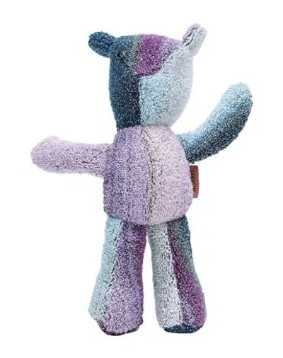 Missoni Home Clancy Orso Bruno Puppet Small Object For Home Lilac Size - Cotton In Purple