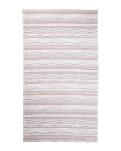 Missoni Home Clint Beach Towel In Neutral