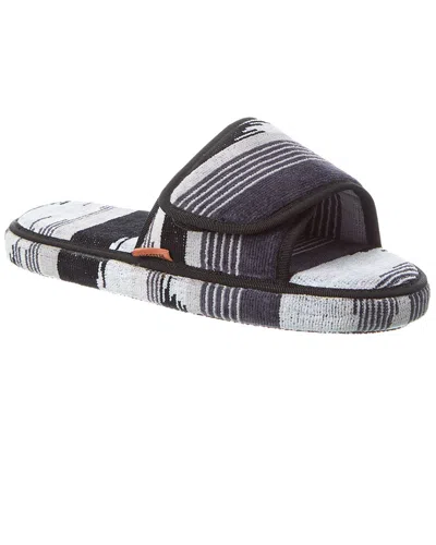 Missoni Home Clint Open Slipper In Gray