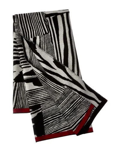 Missoni Home Crono Throw In Black