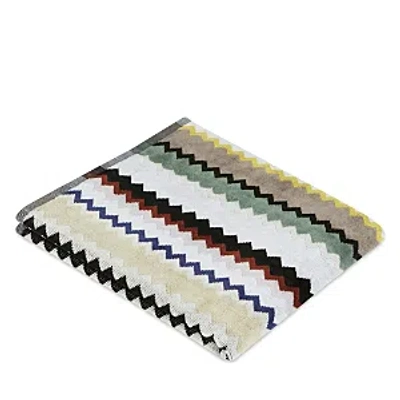 Missoni Curt Bath Towel In Nero