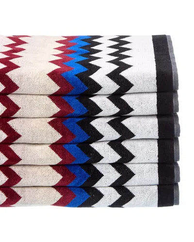 Missoni Home Cyrus 6pc Unita Bath Towel Set In Multi