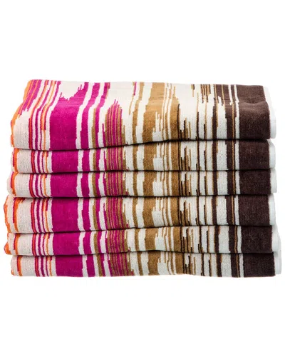 Missoni Home Fiammetta 6pc Unita Bath Towel Set In Multi