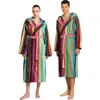 Missoni Home Giacomo Hooded Bathrobe In Multi