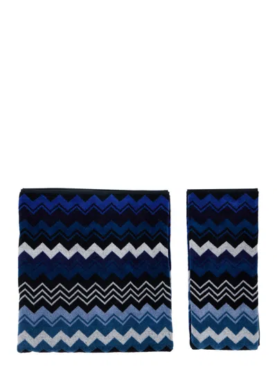 Missoni Home Giacomo Towel In Blue