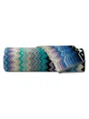 Missoni Home Giacomo Towel Collection In Multi Blue