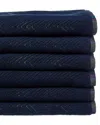 Missoni Home Harmony Asciugamano Unita Bath Towel In Blue