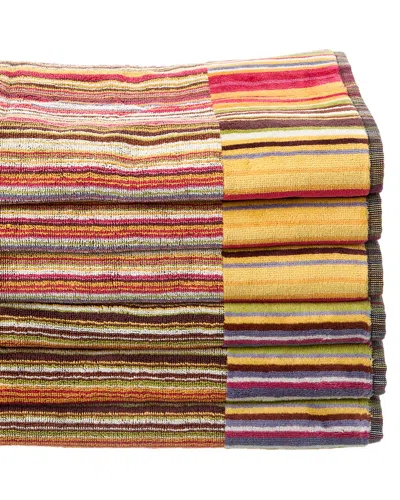 MISSONI MISSONI HOME JAZZ SET OF 6 BATH TOWELS