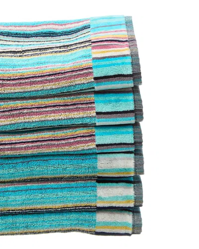 MISSONI MISSONI HOME JAZZ SET OF 6 HAND TOWELS
