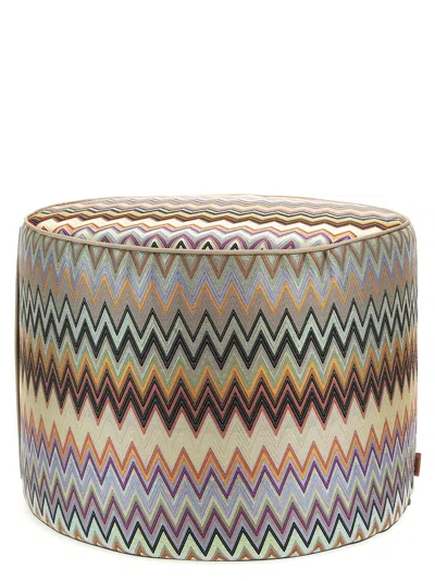 Missoni Home 'masuleh' Pouf In Multicolor