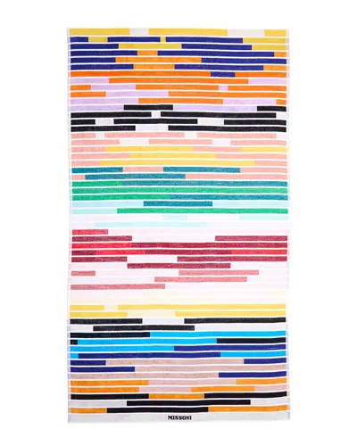 Missoni Home Melody Beach Towel In Multi