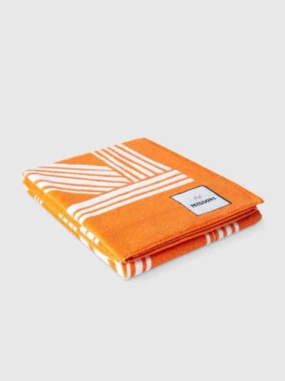 MISSONI MISSONI HOME NASTRI 180X100 CM COTTON TERRY BEACH TOWEL